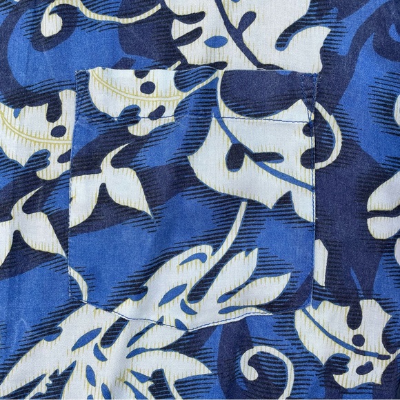 Billabong Authentic Classics 73 Hawaiian Floral Beach Shirt L - Picture 6 of 9